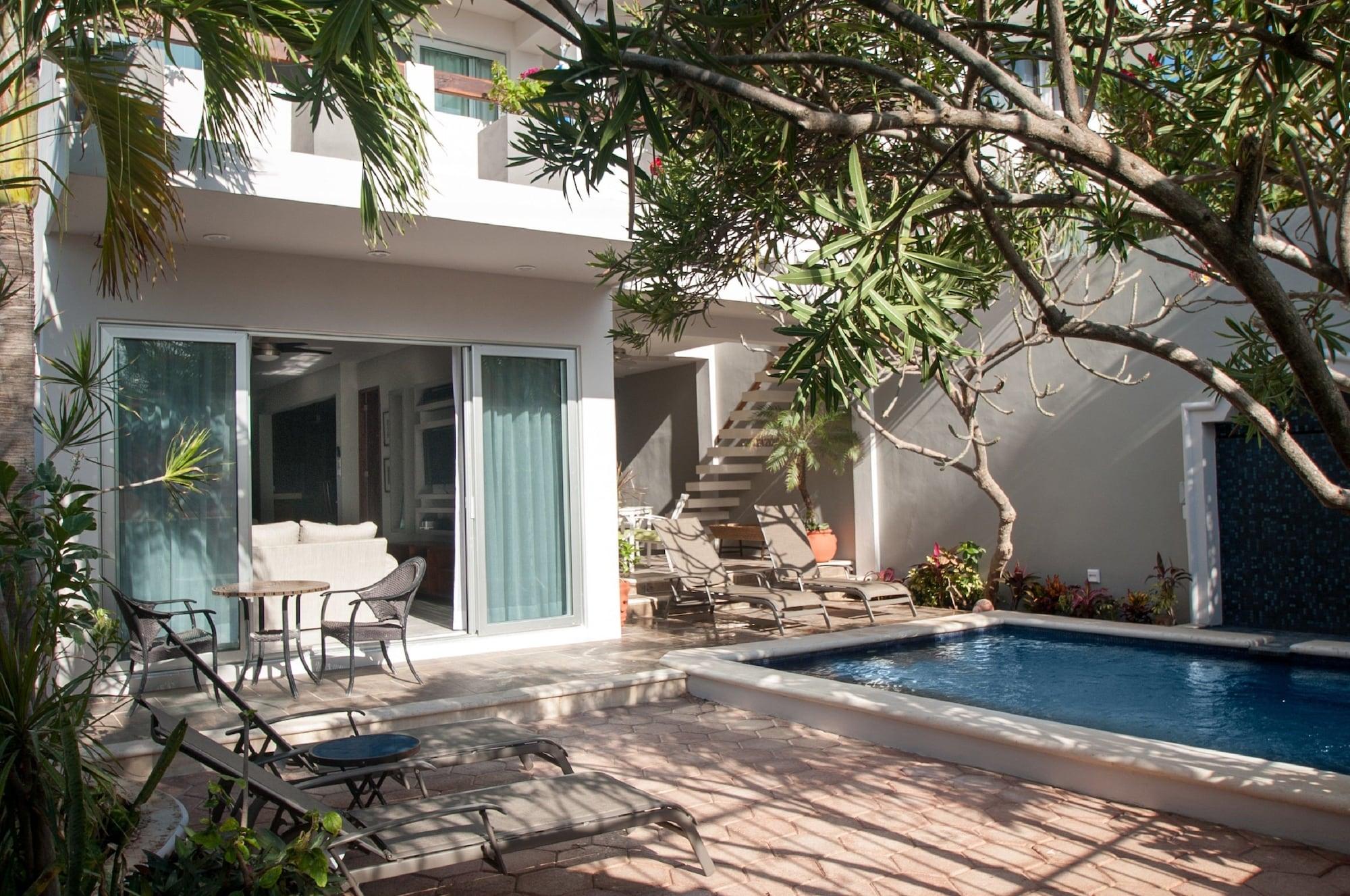 Willa Casa Agua Azul Puerto Morelos Zewnętrze zdjęcie