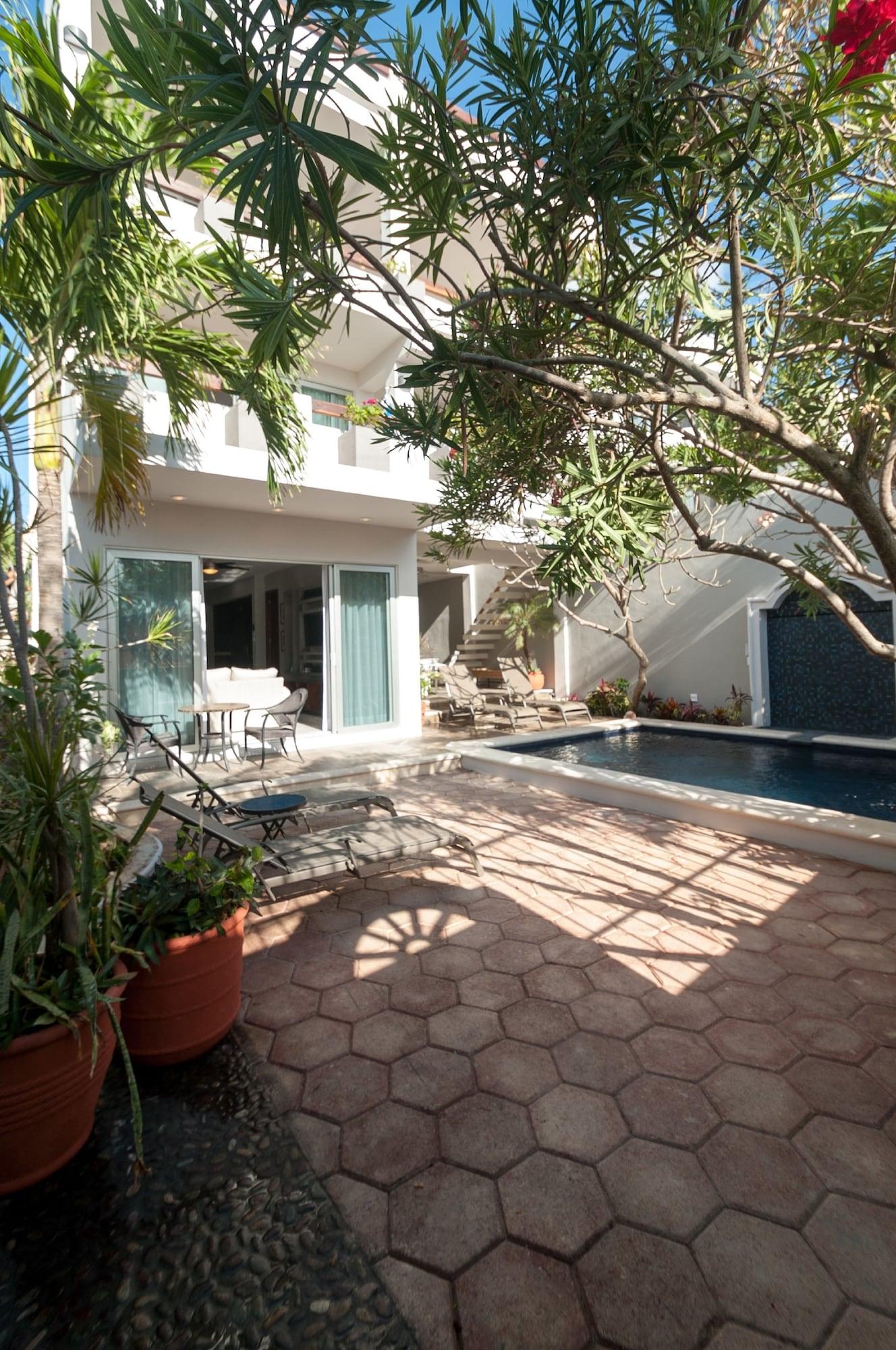 Willa Casa Agua Azul Puerto Morelos Zewnętrze zdjęcie